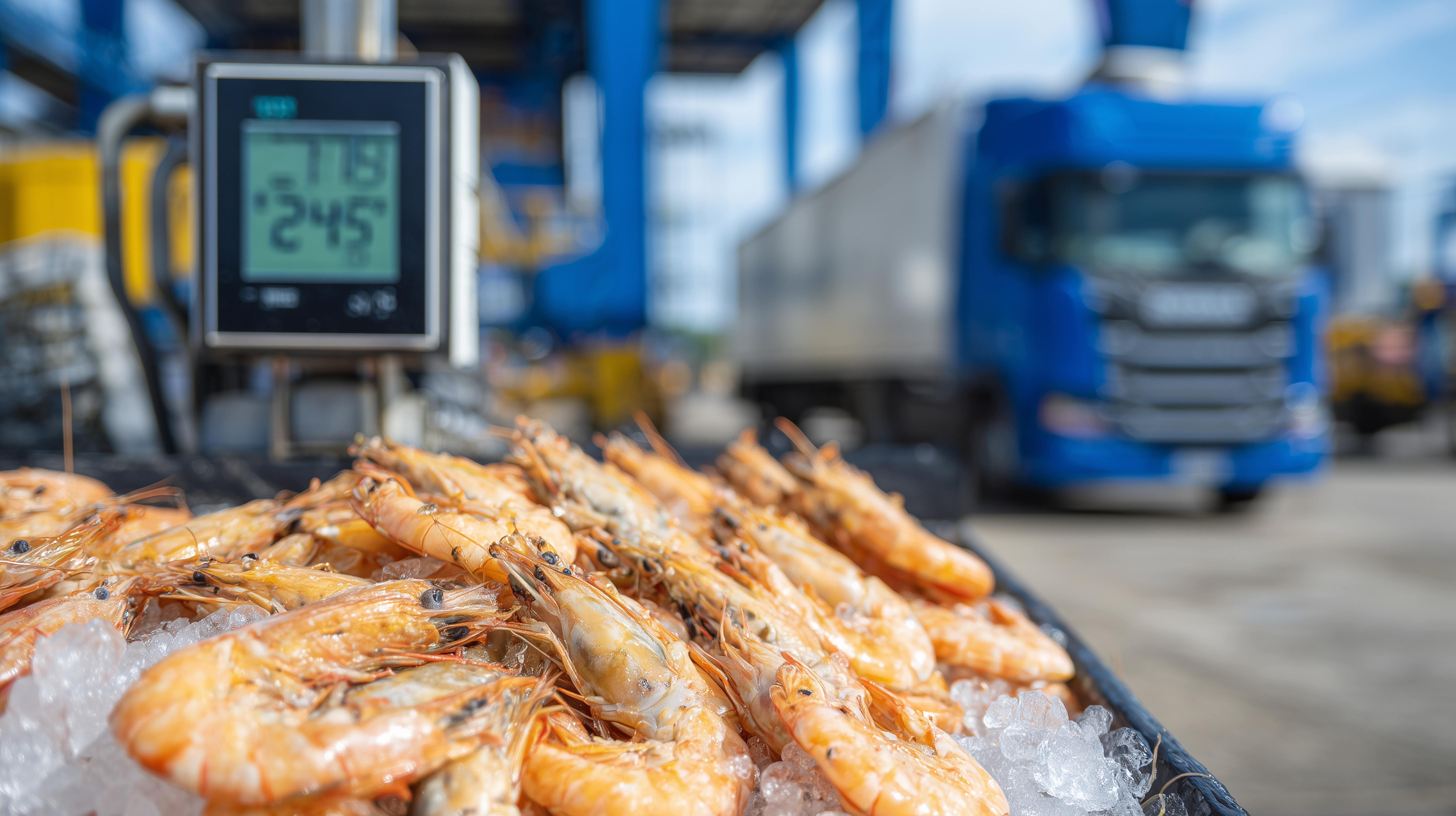 Chłodniczy transport towarów – naczepa chłodnia w transporcie produktów spożywczych